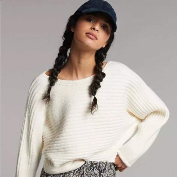 Anthropologie Kendall Boat-Neck Sweater - Picture 2 of 10